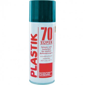 Изоляционный акриловый лак CRC Plastik 70 Super с УФ-индикацией 400 мл 103M000029