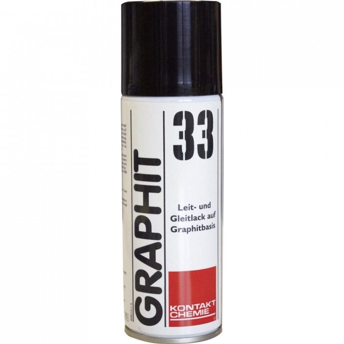 Графитовый лак CRC Graphit 33 токопроводящий 200 мл GRAPHIT-33